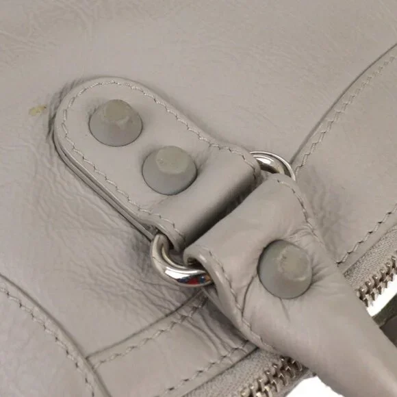 Balenciaga Gray Classic Bowling 2way Handbag - Picture 4 of 6